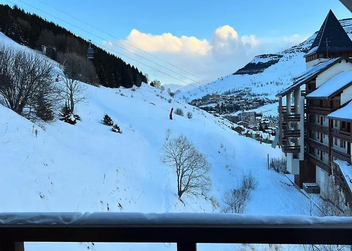 Soleil - Coquet T2 Avec Magnifique Vue Proche Du Telesiege Super Venosc Mae-8091 * Les Deux Alpes